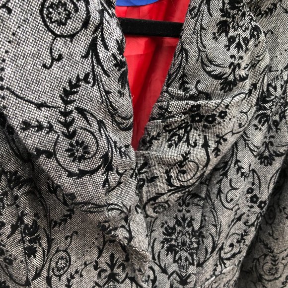 XOXO True Vintage Goth Victorian TopCoat Velvet Damask Y2K - Picture 5 of 14